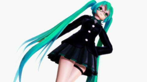 【MMD】御姐与学生妹子的清纯表演【一骑当千】